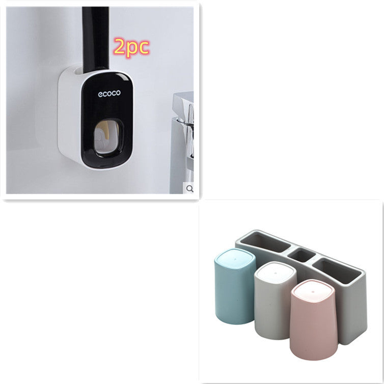 Dispensador Automático SmartBrush™ – Organização e Praticidade no Seu Banheiro!