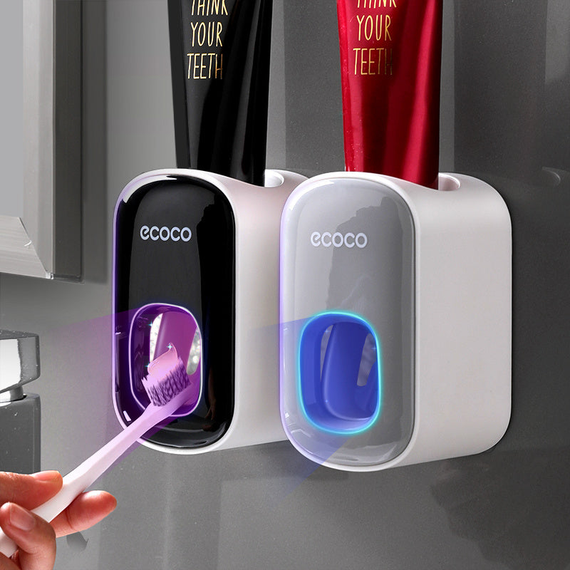 Dispensador Automático SmartBrush™ – Organização e Praticidade no Seu Banheiro!