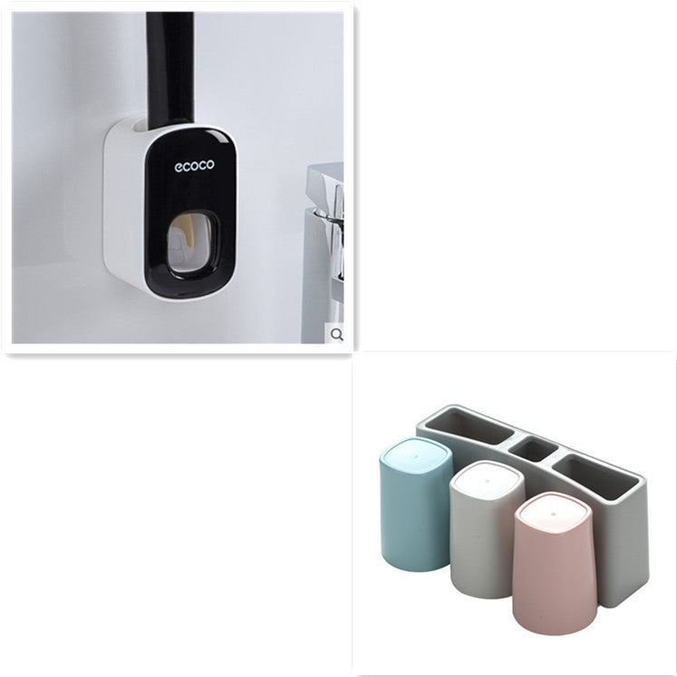 Dispensador Automático SmartBrush™ – Organização e Praticidade no Seu Banheiro!