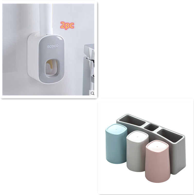 Dispensador Automático SmartBrush™ – Organização e Praticidade no Seu Banheiro!